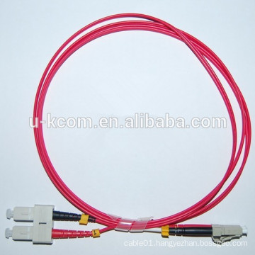 SC/LC Duplex 62.5/125um MM Fiber Optic Patch Cable